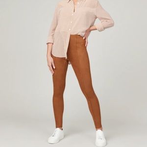 NWT | Spanx Faux Suede Leggings | Size M